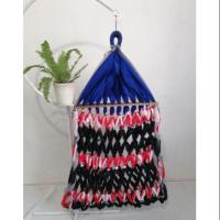 ราคา เปลญวนผ้าร่ม แบบมีไม้คละสี (5234992923)