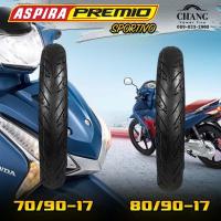 ราคา ยางรถเวฟ 70/90-17 , 80/90-17 , 70/90-17+80/90-17 ยี่ห้อ ASPIRA รุ่น SPORTIVO ปี2020 (TUBELESS) ไม่ใช้ยางใน (16725980892)