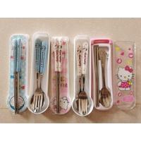 ราคา ‼️พร้อมส่ง‼️ชุด ช้อน ส้อม ตะเกียบ ลายการ์ตูน (2349812539)