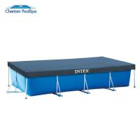 ราคา INTEX 28039 ผ้าคลุมสระสี่เหลี่ยมเมทัลเฟรม 4.5 x 2.2 ม.(***รบกวนทักสอบถามก่อนสั่งซื้อ***) (1602965240)