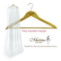 ราคา ถุงคลุมชุดแต่งงานขนาดใหญ่ ถุงใสชุดแต่ง งานขนาดใหญ่ ถุงใสใส่ชุดแต่งงาน ยาว180เซ็นติเมตร แถมฟรีไม้แขวน (21817744626)