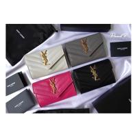 ราคา [ของแท้] New YSL Small Envelope Wallet (11264406758)