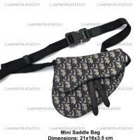 ราคา : New!! Dior Mini Saddle Bag ️ก่อนกดสั่งรบกวนทักมาเช็คสต๊อคก่อนนะคะ️ (26171757014)