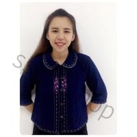 ราคา เสื้อหม้อฮ่อม เสื้อพื้นเมือง ปักลาย (853861303)