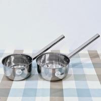 ราคา กระบวยตักน้ำซุป กระบวย กระบวยตักอาหาร ที่ตักน้ำซุป ที่ตักอาหาร หม้อด้าม (หนา)(ด้ามยาว) ขนาดปาก 16/18 ซม.(ตราไก่ฟ้า) (25151365371)