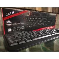 ราคา USB Keyboard OKER (KB-318) Black (6217432671)