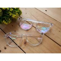 ราคา แว่นตา แว่นตากรองแสงสีฟ้า แว่นตาเลนส์ใส ทรงหยดน้ำ (12247614996)