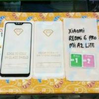 ราคา กระจกนิรภัยเต็ม xiaomi redmi 6pro mi a2 lite กระจกกอริลลาเต็ม (24347307138)