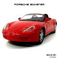 ราคา โมเดลรถ PORSCHE BOXSTER สีแดง (Scale 1:24) (350806188)