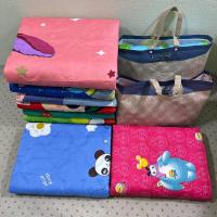 ราคา ผ้าห่ม ผ้านวม ผ้าซาติน ขนาด 6ฟุต 180*200.cm แบบลายการ์ตูน มีหลายสี (50001253834)