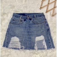 ราคา กระโปรงยีน Levi’sแฟชั่น น่ารัก (มือสอง) (16466132652)