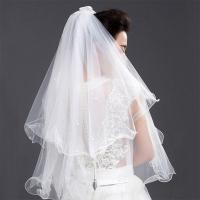 ราคา เวลเจ้าสาวแบบม้วนปลายประดับมุข Fairy White Bridal Veil With Comb (1816523601)