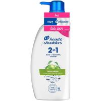 ราคา Head&Shoulder เฮดฯ 2In1 (แชมพูผสมครีมนวด) แอปเปิ้ลเฟรช 370มลx9 (27881134012)