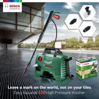ราคา BOSCH EasyAquatak 110 เครื่องฉีดน้ำแรงดันสูง 110บาร์ AQT 110 พร้อมอุปกรณ์ครบชุด (เครื่องฉีดน้ำ) (11298163534)