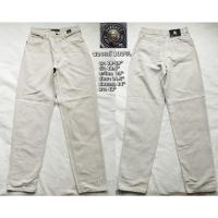ราคา Versace Vintage 90' s Jeans Couture Cream Denim กางเกงยีนส์เวอร์ซาเซ่ วินเทจ-สีครีม ไซส์ 28-29"ของแท้ 100%มีป้ายประกันด้ (20294631434)