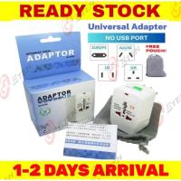 ราคา Universal Travel Adapter Plug All In One International Worldwide Travel Adaptor Plug Socket For CN/EU/UK Converter (28985698695)