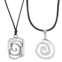ราคา BLove* Cool Gothic Jewelry Vintage Swirl Pendant Necklace Punk Clavicle Chain Accessory (42605184704)