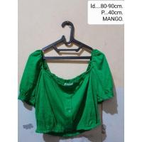 ราคา เสื้อยืดแขนสั้นผู้หญิงแบรนด์ MANGO (LD...90,P...40) (40005752796)