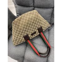 ราคา used gucci tote bag sherry line (17133934290)