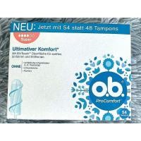 ราคา OB.ผ้าอนามัย​แบบ​สอด​โอ​บี​สีส้ม​สำหรับ​วัน​มา​มาก​จำนวน​54ชิ้น​กล่อง​ใหญ่​สุด​คุ้ม​ (20812076445)