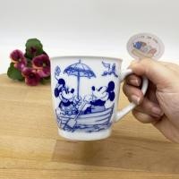 ราคา แก้วมีหูจับมิกกี้เมาส์และมินนี่เมาส์ Mickey&Minnie ลายสีน้ำเงิน ของ Sango (20991183930)