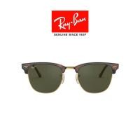 ราคา Ray-Ban Clubmaster - RB3016F W0366 - size 55 -sunglasses แว่นกันแดด (922031431)