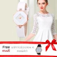 ราคา Poca Watch KEZZI Watch นาฬิกาข้อมือแฟชั่นผู้หญิงเกาหลี สายหนังPU (512507740)