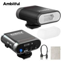 ราคา Ambystful AF100 Mini กล้องแฟลช GN12 5600k Speedlite มาตรฐาน Hot Shoe Mount สําหรับ Sony Canon Nikon Pocket Camera Speedlite (24645540547)