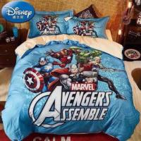 ราคา ชุดเครื่องนอนครบชุดลาย Avengers ส่งฟรี (3805509698)
