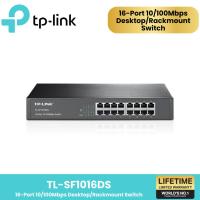 ราคา TP-LINK TL-SF1016DS 16-Port 10/100Mbps Desktop/Rackmount Switch (27016249093)