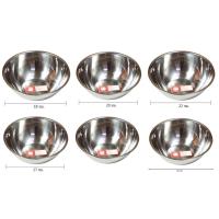 ราคา ***หลายขนาด ชามผสมแป้งสแตนเลส ขนาด 18cm.-30cm. ชามสแตนเลสผสมเเป้ง ชามผสมสแตนเลส (13041670830)