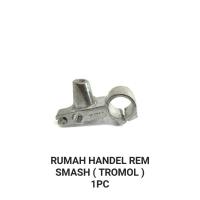 ราคา มือจับเบรค SMASH HOUSING (Drum) - ขายึดฐานเบรกขวา / ที่อยู่อาศัยกระจกมองหลัง SUZUKI SMASH (52651552599)