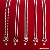 ราคา สร้อยคอเงินแท้ 92.5% สร้อยเด็กเงินแท้ (4535982095)