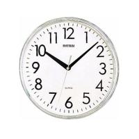 ราคา RHYTHM นาฬิกาแขวน RHYTHM CMG716BR19 10 นิ้ว สีเงิน ของตกแต่งบ้าน นาฬิกา WALL CLOCK RHYTHM CMG716BR19 10IN SILVER นาฬิกา (29423934044)