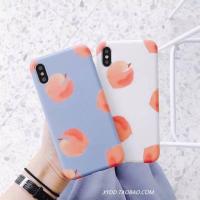 ราคา เคสiphone ลูกพีช Blue Peach & White Peach iPhone 6/6s/6+/6s+/7/7+/8/8+/X/XS (1644220755)