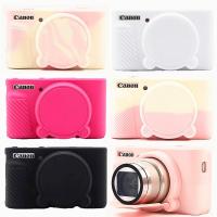 ราคา สําหรับ Canon Powershot SX730 SX740 HS ซิลิโคนเกราะผิวกระเป๋ากล้องป้องกัน Body Cover Protector (28700463577)