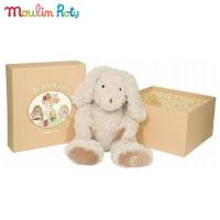 ราคา Moulin Roty ตุ๊กตากระต่าย ตุ๊กตาออร์แกนิค น่ากอด ขนาดกลาง สูง 32cm. + กล่องของขวัญ Jeanette MR-710035 (4037558424)