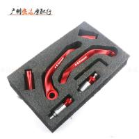 ราคา ขายร้อนเหมาะสําหรับ Kawasaki Z250 Z300 Z400 Z900 Z800 Z750 แตรรถจักรยานยนต์ Hand Guard Bow Shock-proof (49701745007)