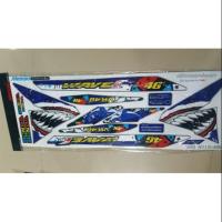 ราคา สติ้กเกอร์แต่งรถ wave110i/เวฟ110i (4921716097)