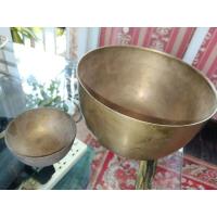 ราคา ขันทองเหลืองเก่า สะสม โบราณ 7.4+3.5 ขายคู่ (26051174706)