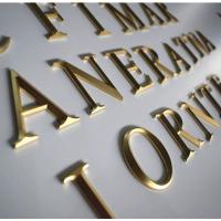 ราคา ตัวอักษรทองเหลืองแท้ ติดชื่อร้าน ชื่อโรงแรม ชื่อห้อง บ้านเลขที่ งาน Hand made นะคะ ถ่ายจากสินค้าจริง (29372792884)