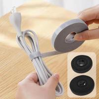 ราคา ตีนตุ๊กแก เทปตีนตุ๊กแก ไนล่อน มีกาวในตัว ใช้ซ้ําได้ สําหรับจัดเก็บสายเคเบิ้ล USB พันสายไฟ ที่รัดสายไฟ (25140389352)