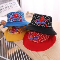 ราคา หมวกเด็ก หมวกปีกกว้าง ลายสไปเดอร์แมน 4สี (51551248361)