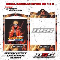 ราคา นารูโตะ SHIPPUDEN MOTIF BOX BIRD CAGE DECAL NO 1 2 3 (24240304372)