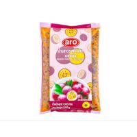 ราคา เอโร่ น้ำเสาวรสมีเมล็ดแช่แข็ง 1 ลิตร Aro Frozen Passion Fruit Puree 1000 ml (24996698678)