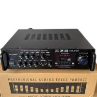 ราคา เครื่องขยายเสียง บลูทูธในตัว【ใช้ลำโพง 8-12นิ้วได้】AV6188 แอมป์ขยายเสียง มีบูลทูธ USB / FM / ช่องไมค์ 2 ช่อง (41109008035)