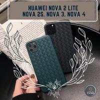 ราคา Huawei Nova 2 Lite/Nova 2s/Nova 3/Nova 4 Carbon Leather TPU Weaving Grid Cover เคสโทรศัพท์ (29093027533)