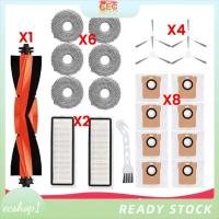 ราคา [ecshop1.ph] ถุงเก็บฝุ่น Mop ผ้าหลักแปรงด้านข้าง Hepa Filter สําหรับเครื่องดูดฝุ่นหุ่นยนต์ X20 + / X20 Plus อุปกรณ์สูญญากาศหุ่นยนต์ (42866387357)