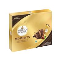 ราคา ช็อกโกแลตนำเข้าจากต่างประเทศ FERRERO พร้อมไส้ 16 ชิ้น กล่องของขวัญ 92.8 กรัม (25443677336)