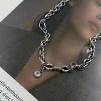 ราคา Sterling silver 925 Seiko six-letter mantra retro Vajra necklace, same style for men and women. (28017520099)